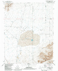 Frenchman Lake Nevada Historical topographic map, 1:24000 scale, 7.5 X 7.5 Minute, Year 1986