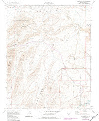 Frenchman Mtn. Nevada Historical topographic map, 1:24000 scale, 7.5 X 7.5 Minute, Year 1970
