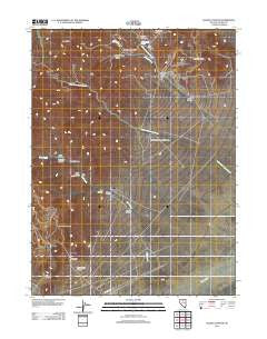 Galena Canyon Nevada Historical topographic map, 1:24000 scale, 7.5 X 7.5 Minute, Year 2011