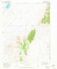 Gap Mountain Nevada Historical topographic map, 1:24000 scale, 7.5 X 7.5 Minute, Year 1969