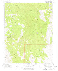 Garden Spring Nevada Historical topographic map, 1:24000 scale, 7.5 X 7.5 Minute, Year 1973