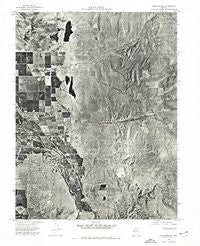 Gardnerville Nevada Historical topographic map, 1:24000 scale, 7.5 X 7.5 Minute, Year 1974