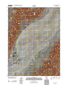 Gerlach Nevada Historical topographic map, 1:24000 scale, 7.5 X 7.5 Minute, Year 2011