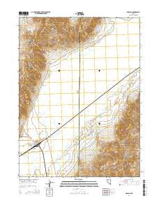 Gerlach Nevada Current topographic map, 1:24000 scale, 7.5 X 7.5 Minute, Year 2014
