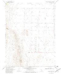 Gilbert Creek NW Nevada Historical topographic map, 1:24000 scale, 7.5 X 7.5 Minute, Year 1969