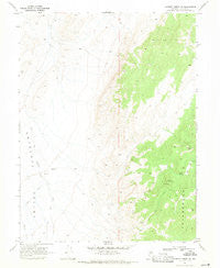Gilbert Creek SE Nevada Historical topographic map, 1:24000 scale, 7.5 X 7.5 Minute, Year 1969