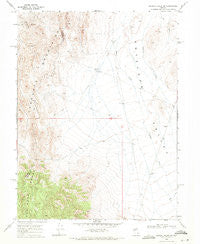 Gilbert Creek SW Nevada Historical topographic map, 1:24000 scale, 7.5 X 7.5 Minute, Year 1969