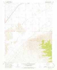 Gilbert SE Nevada Historical topographic map, 1:24000 scale, 7.5 X 7.5 Minute, Year 1968