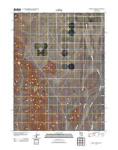 Gilbert Creek NW Nevada Historical topographic map, 1:24000 scale, 7.5 X 7.5 Minute, Year 2011