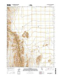 Gilbert Creek NW Nevada Current topographic map, 1:24000 scale, 7.5 X 7.5 Minute, Year 2015