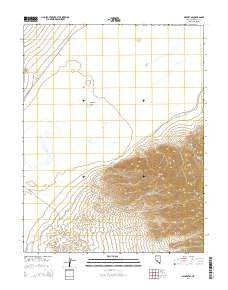 Gilbert SE Nevada Current topographic map, 1:24000 scale, 7.5 X 7.5 Minute, Year 2014