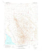 Gillis Canyon Nevada Historical topographic map, 1:62500 scale, 15 X 15 Minute, Year 1964
