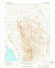 Gillis Canyon Nevada Historical topographic map, 1:62500 scale, 15 X 15 Minute, Year 1964