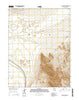 Gillis Canyon NW Nevada Current topographic map, 1:24000 scale, 7.5 X 7.5 Minute, Year 2014