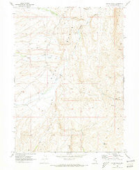 Gilmer Ranch Nevada Historical topographic map, 1:24000 scale, 7.5 X 7.5 Minute, Year 1968