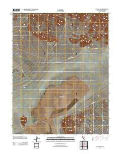 Goat Island Nevada Historical topographic map, 1:24000 scale, 7.5 X 7.5 Minute, Year 2012