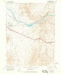 Golconda Nevada Historical topographic map, 1:24000 scale, 7.5 X 7.5 Minute, Year 1965
