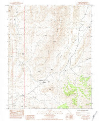 Gold Butte Nevada Historical topographic map, 1:24000 scale, 7.5 X 7.5 Minute, Year 1984