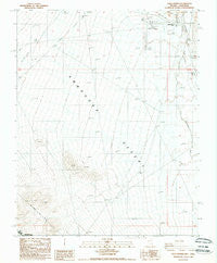 Gold Center Nevada Historical topographic map, 1:24000 scale, 7.5 X 7.5 Minute, Year 1988
