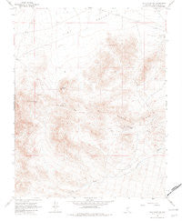 Gold Point SW Nevada Historical topographic map, 1:24000 scale, 7.5 X 7.5 Minute, Year 1968
