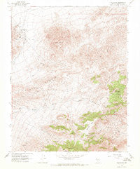 Gold Point Nevada Historical topographic map, 1:24000 scale, 7.5 X 7.5 Minute, Year 1968