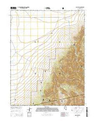 Gold Park Nevada Current topographic map, 1:24000 scale, 7.5 X 7.5 Minute, Year 2015