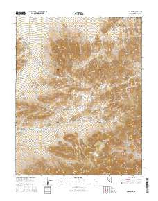 Gold Point Nevada Current topographic map, 1:24000 scale, 7.5 X 7.5 Minute, Year 2014