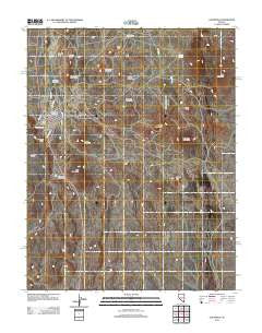Goldfield Nevada Historical topographic map, 1:24000 scale, 7.5 X 7.5 Minute, Year 2012