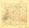 Goldfield Nevada Historical topographic map, 1:24000 scale, 7.5 X 7.5 Minute, Year 1909