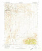 Goldfield Nevada Historical topographic map, 1:62500 scale, 15 X 15 Minute, Year 1952