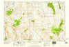 Goldfield Nevada Historical topographic map, 1:250000 scale, 1 X 2 Degree, Year 1958