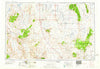 Goldfield Nevada Historical topographic map, 1:250000 scale, 1 X 2 Degree, Year 1958