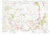Goldfield Nevada Historical topographic map, 1:250000 scale, 1 X 2 Degree, Year 1954