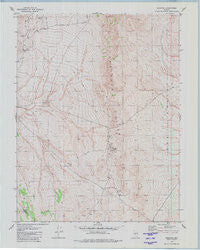 Goldyke Nevada Historical topographic map, 1:24000 scale, 7.5 X 7.5 Minute, Year 1979