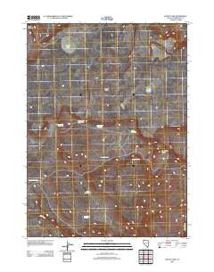 Gooch Lake Nevada Historical topographic map, 1:24000 scale, 7.5 X 7.5 Minute, Year 2011