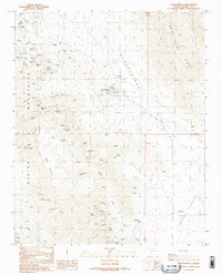 Goodsprings Nevada Historical topographic map, 1:24000 scale, 7.5 X 7.5 Minute, Year 1989