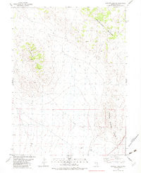Goshute Lake NE Nevada Historical topographic map, 1:24000 scale, 7.5 X 7.5 Minute, Year 1982