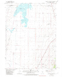 Goshute Lake South Nevada Historical topographic map, 1:24000 scale, 7.5 X 7.5 Minute, Year 1982
