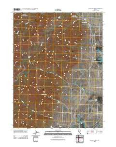 Goshute Creek Nevada Historical topographic map, 1:24000 scale, 7.5 X 7.5 Minute, Year 2012