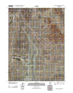 Goshute Lake North Nevada Historical topographic map, 1:24000 scale, 7.5 X 7.5 Minute, Year 2012