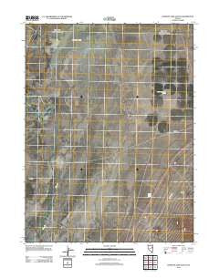 Goshute Lake South Nevada Historical topographic map, 1:24000 scale, 7.5 X 7.5 Minute, Year 2012