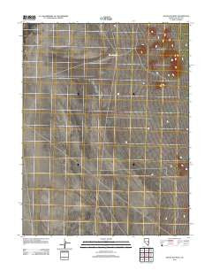 Gouge Eye Well Nevada Historical topographic map, 1:24000 scale, 7.5 X 7.5 Minute, Year 2012