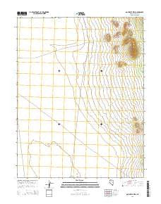 Gouge Eye Well Nevada Current topographic map, 1:24000 scale, 7.5 X 7.5 Minute, Year 2014