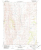 Granite Peak Nevada Historical topographic map, 1:24000 scale, 7.5 X 7.5 Minute, Year 1980