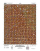 Grapevine Peak Nevada Historical topographic map, 1:24000 scale, 7.5 X 7.5 Minute, Year 2012