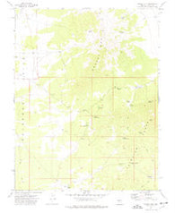 Grassy Mtn Nevada Historical topographic map, 1:24000 scale, 7.5 X 7.5 Minute, Year 1973