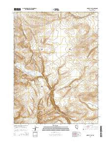 Greeley Flat Nevada Current topographic map, 1:24000 scale, 7.5 X 7.5 Minute, Year 2015