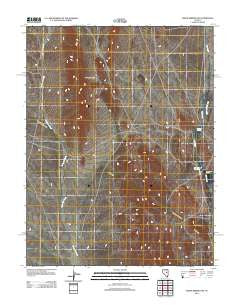 Green Springs SW Nevada Historical topographic map, 1:24000 scale, 7.5 X 7.5 Minute, Year 2012