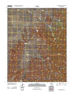 Gregerson Basin Nevada Historical topographic map, 1:24000 scale, 7.5 X 7.5 Minute, Year 2012