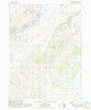 Grindstone Mtn Nevada Historical topographic map, 1:24000 scale, 7.5 X 7.5 Minute, Year 1985